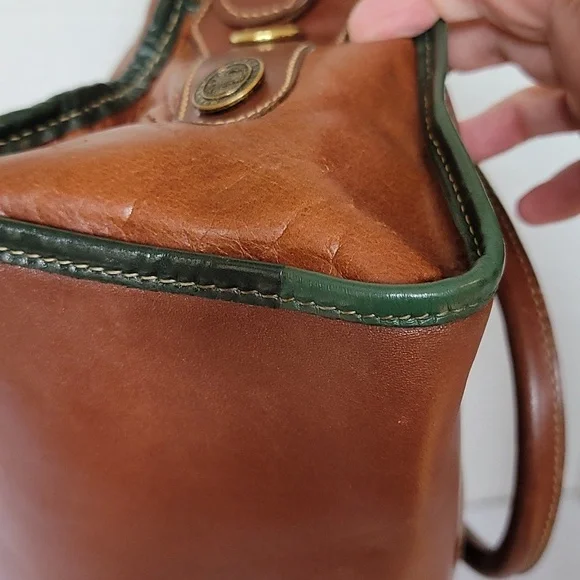 Brahmin vintage brown leather handbag - Picture 6 of 16